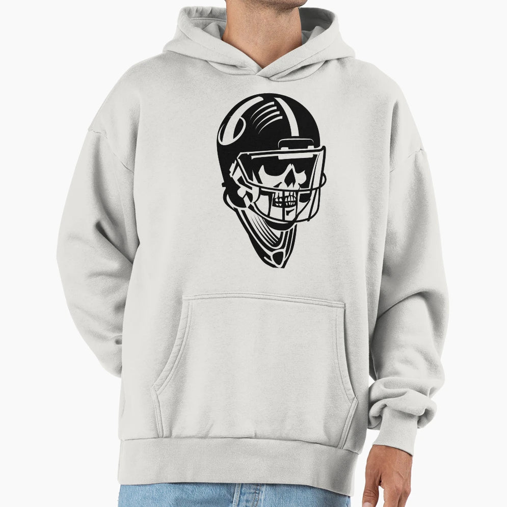 Skeleton American Football Player Hoodie - Unique Graphic Men Women - T-Shirt, Sweatshirt, Hoodie