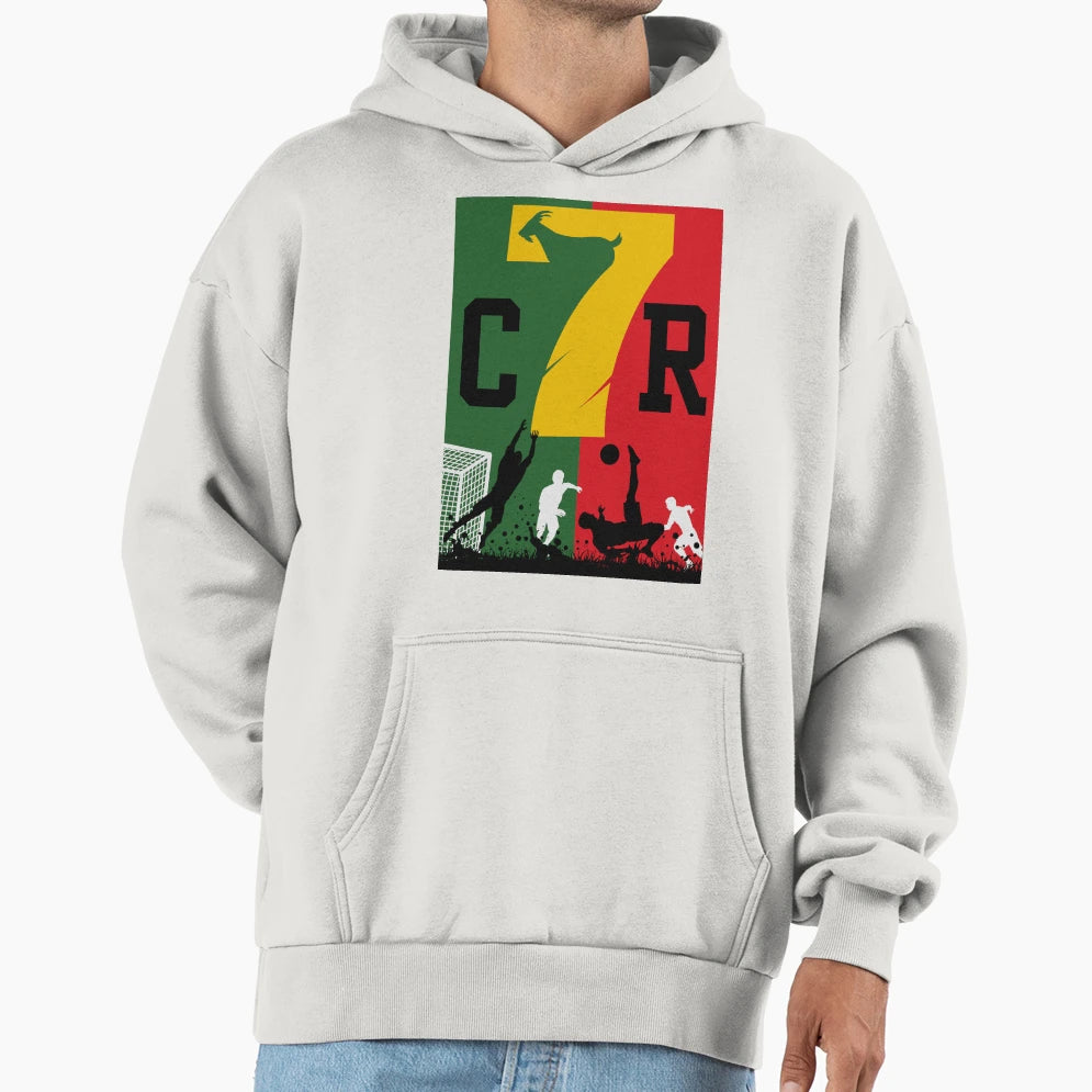 Portugal Goat Cr 7 World Cup 2026 Hoodie - Minimalist Print for Adults - T-Shirt, Sweatshirt, Hoodie