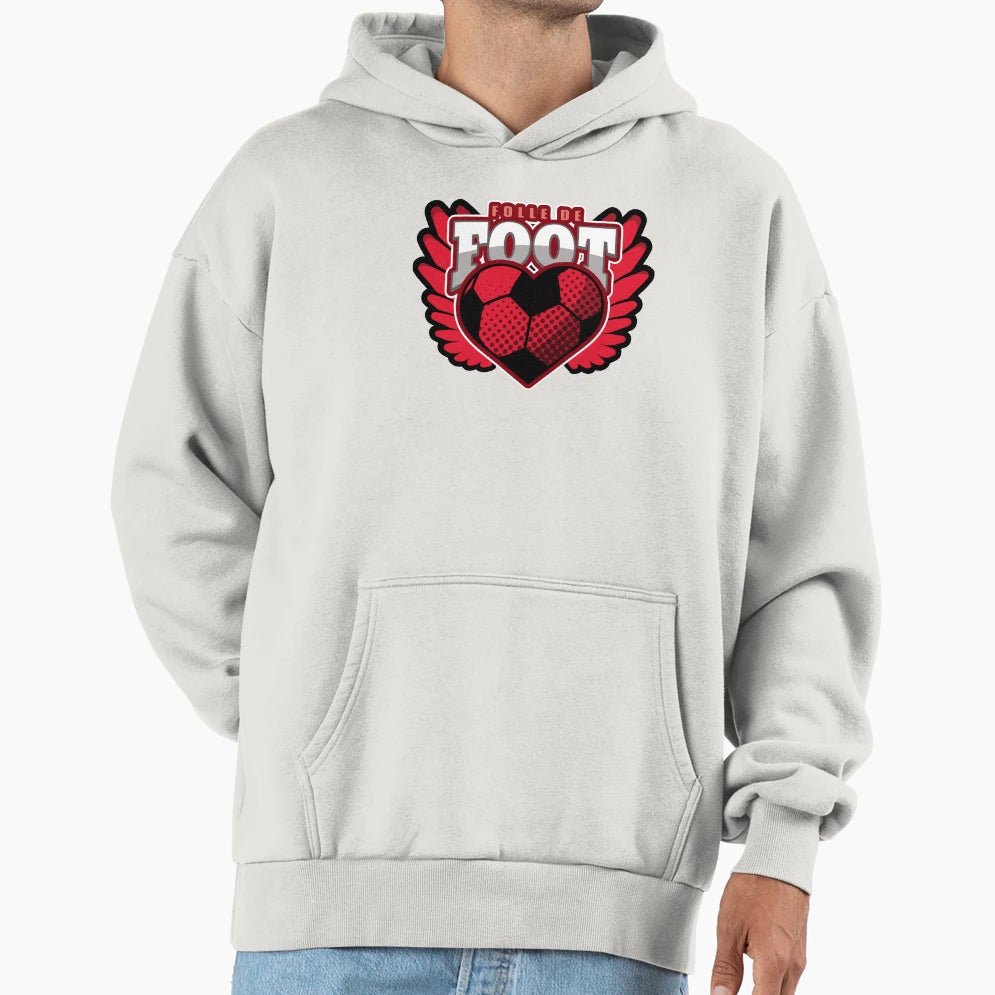 Crazy Football Hoodie - Unique Graphic Men Women - T-Shirt, Sweatshirt, Hoodie