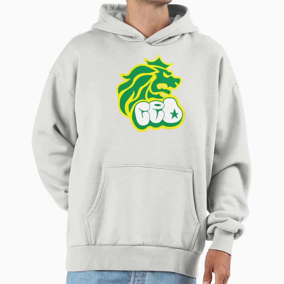 Green Lion Hoodie - Aesthetic Graphic Unisex - T-Shirt, Sweatshirt, Hoodie
