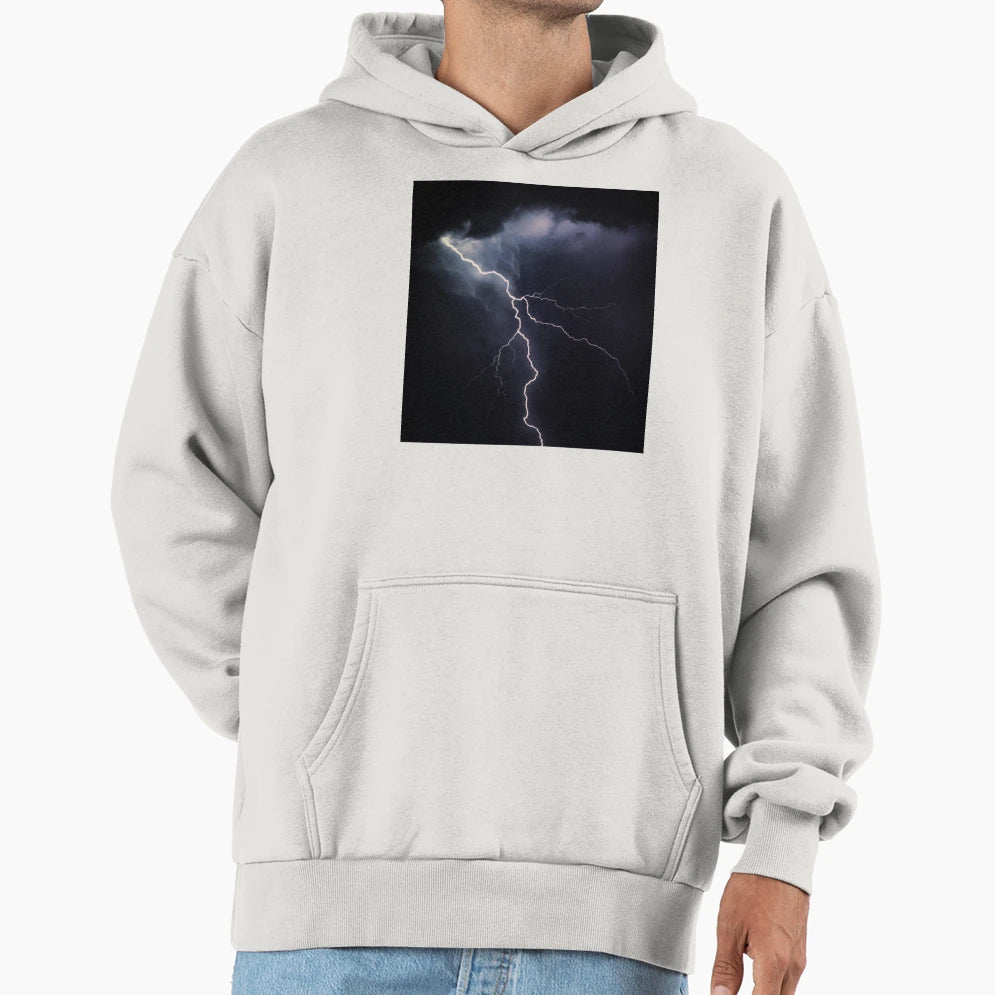 Lightning Storm Hoodie - Graphic Print for Adults - T-Shirt, Sweatshirt, Hoodie