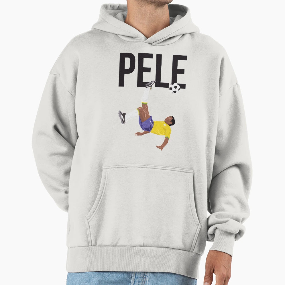 Bicycle Kick Pele Soccer Football Hoodie - Streetwear Style Men Women - T-Shirt, Sweatshirt, Hoodie