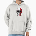 Skull Malta Flag Hoodie - Graphic Print for Adults - T-Shirt, Sweatshirt, Hoodie
