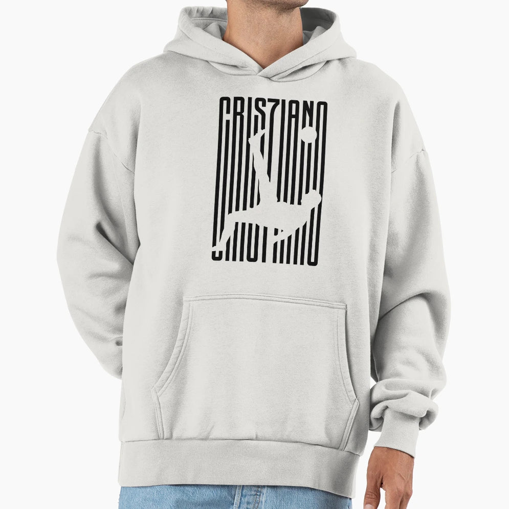 Cr7 Juve Black Hoodie - Casual Everyday Wear Unisex - T-Shirt, Sweatshirt, Hoodie