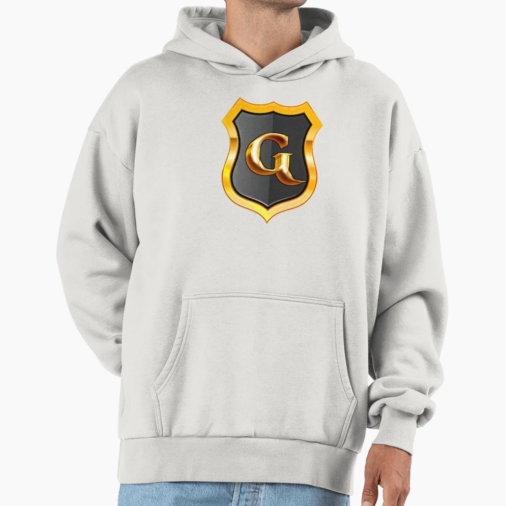 Monogram Shield Letter G Hoodie - Custom Art Print Unisex - T-Shirt, Sweatshirt, Hoodie