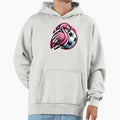 Flamingo Soccer Fusion Hoodie - Unique Graphic Men Women - T-Shirt, Sweatshirt, Hoodie