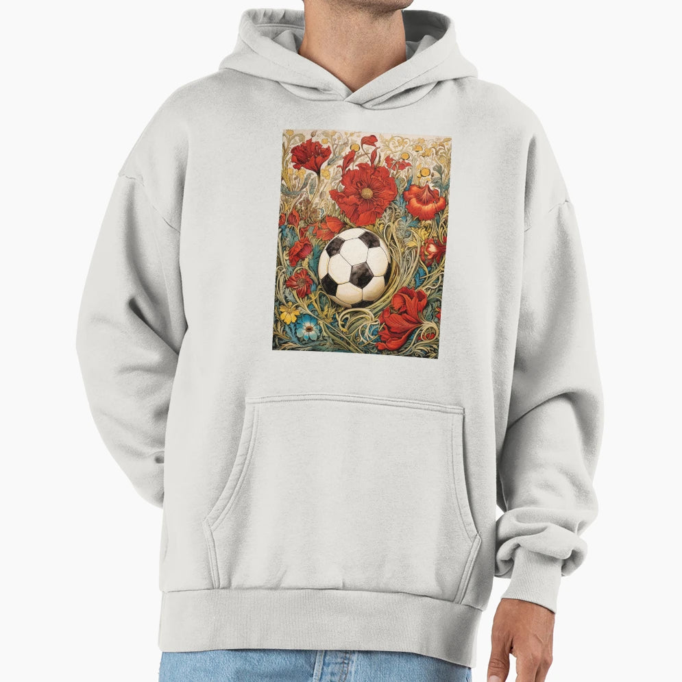 Beautiful Game Bloom Morris Inspired Hoodie - Novelty Apparel Unisex - T-Shirt, Sweatshirt, Hoodie