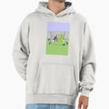 Football Players Fighting Ball Hoodie - Aesthetic Graphic for Adults - T-Shirt, Sweatshirt, Hoodie