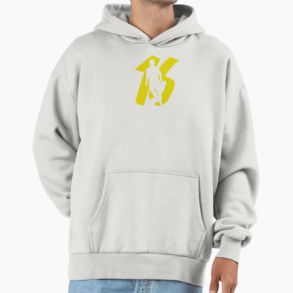 Daniele De Rossi Roma Ddr 16 Hoodie - Minimalist Print for Adults - T-Shirt, Sweatshirt, Hoodie