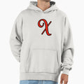 Initial Monogram X Hoodie - Aesthetic Graphic for Adults - T-Shirt, Sweatshirt, Hoodie
