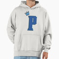 Blue Letter P Hoodie - Graphic Print Men Women - T-Shirt, Sweatshirt, Hoodie