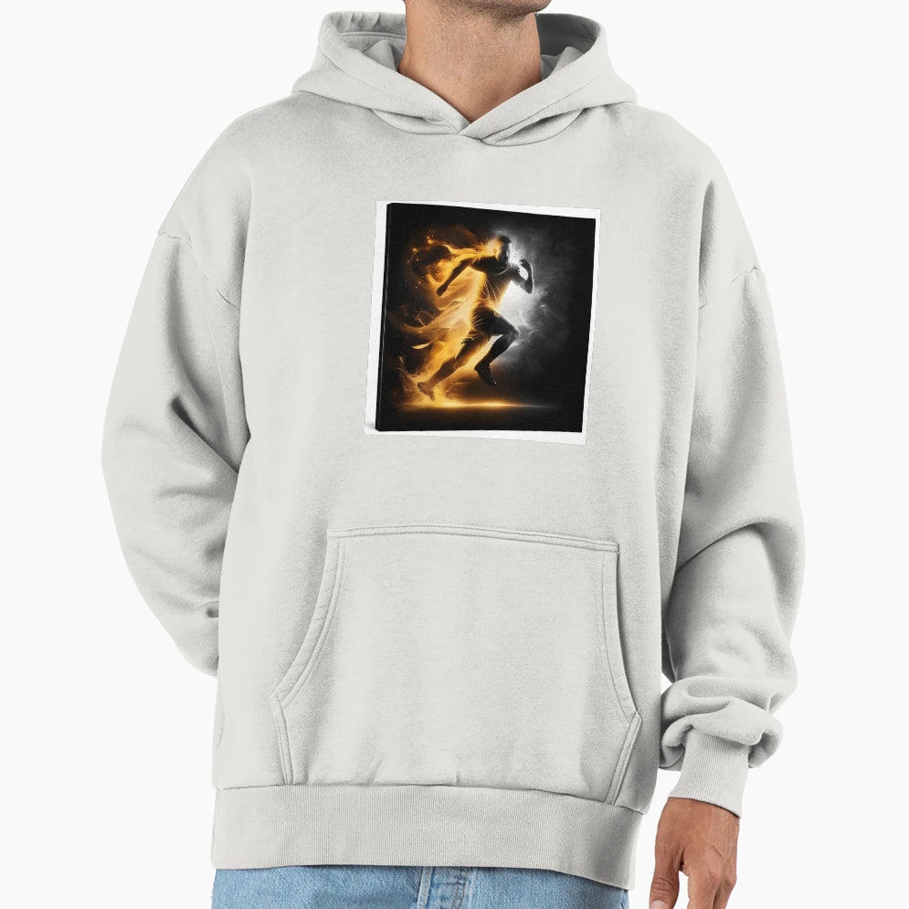 Soccer Player Football Player Hoodie - Trendy Graphic for Adults - T-Shirt, Sweatshirt, Hoodie