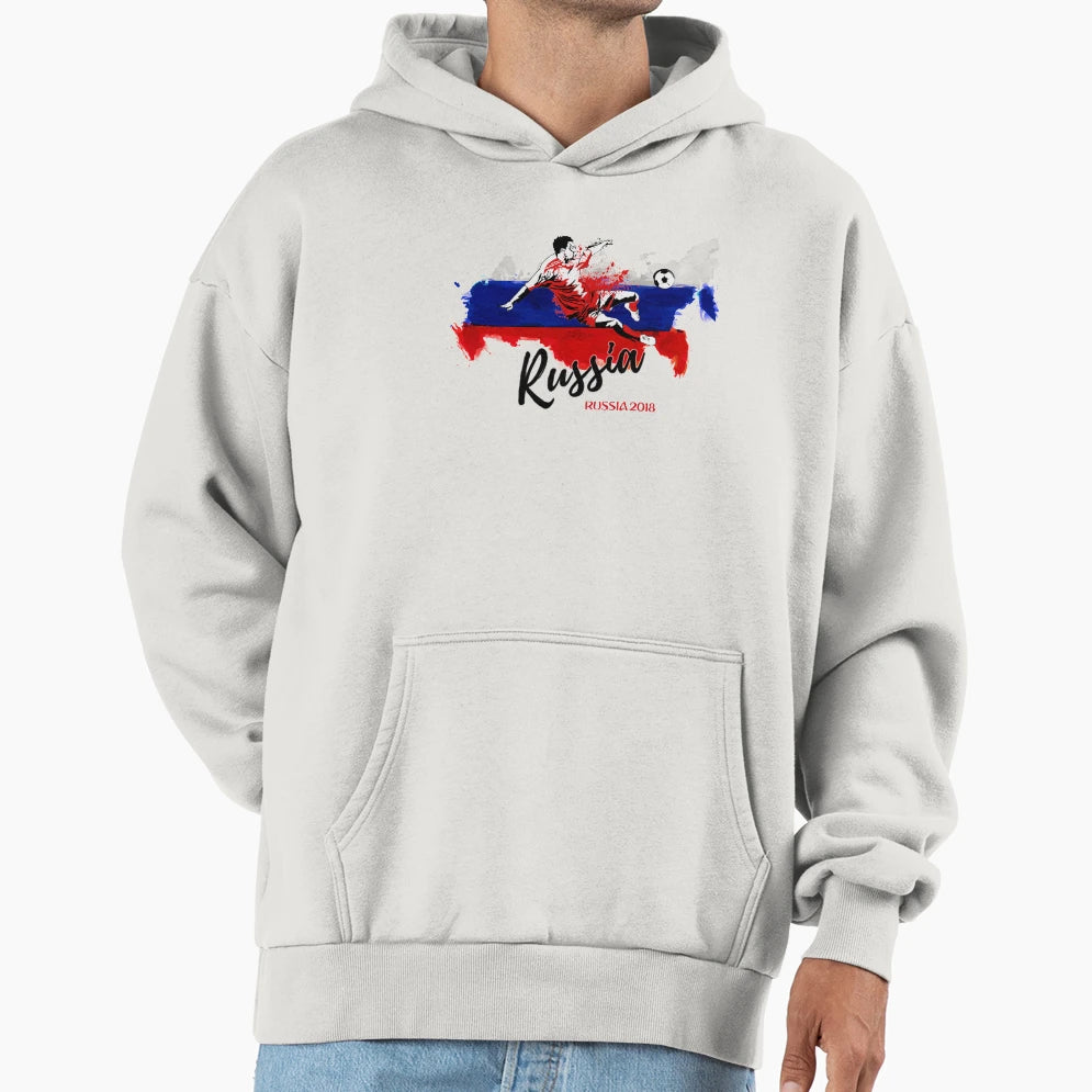 Russia World Cup Hoodie - Graphic Print for Adults - T-Shirt, Sweatshirt, Hoodie