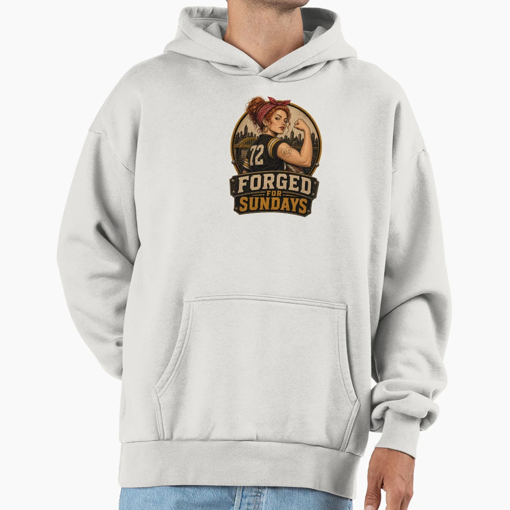 Forged Sundays Hoodie - Novelty Apparel Men Women - T-Shirt, Sweatshirt, Hoodie