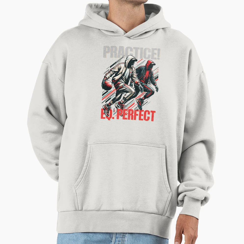 Practice Eq Basketball Enthusiast Hoodie - Aesthetic Graphic Men Women - T-Shirt, Sweatshirt, Hoodie