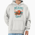 Miami Football Hoodie - Graphic Print Men Women - T-Shirt, Sweatshirt, Hoodie