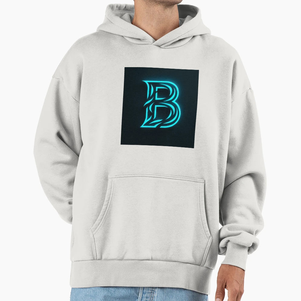 B Logo Hoodie - Aesthetic Graphic Unisex - T-Shirt, Sweatshirt, Hoodie