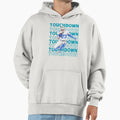 Blue Football Touchdown Hoodie - Graphic Print for Adults - T-Shirt, Sweatshirt, Hoodie