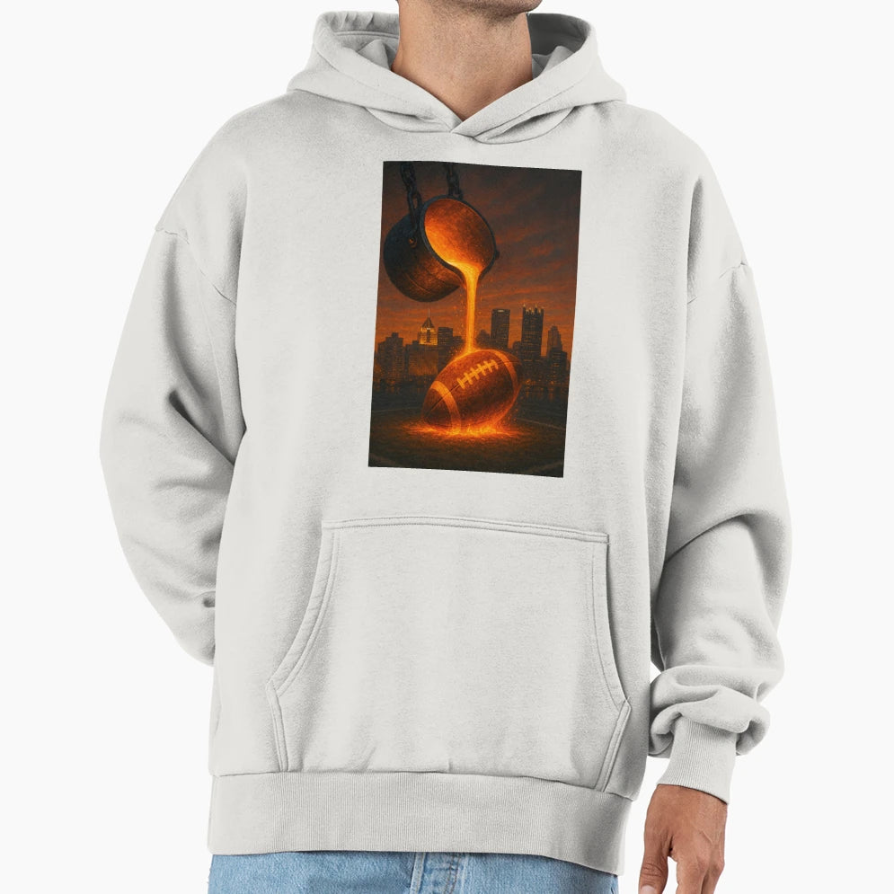 Pittsburgh Football V5 Hoodie - Novelty Apparel Unisex - T-Shirt, Sweatshirt, Hoodie