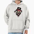 Hipster Skull Dragon Tribal Hoodie - Unique Graphic for Adults - T-Shirt, Sweatshirt, Hoodie