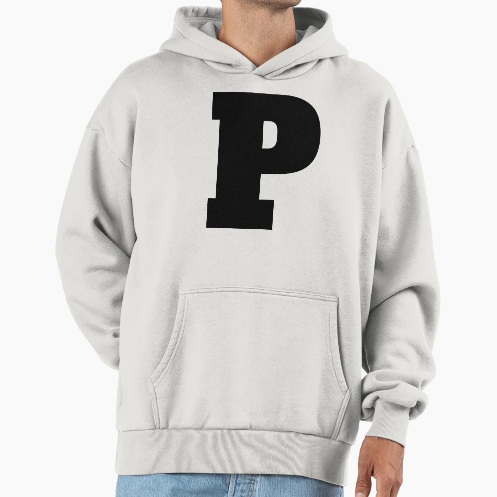 Alphabet P Uppercase Letter P Letter P Hoodie - Custom Art Print Unisex - T-Shirt, Sweatshirt, Hoodie