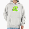 Q Graffiti Letter Hoodie - Minimalist Print Men Women - T-Shirt, Sweatshirt, Hoodie