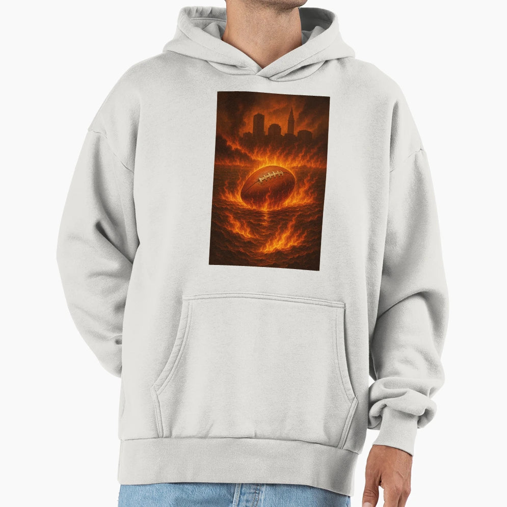 Cleveland Football V3 Hoodie - Unique Graphic Men Women - T-Shirt, Sweatshirt, Hoodie