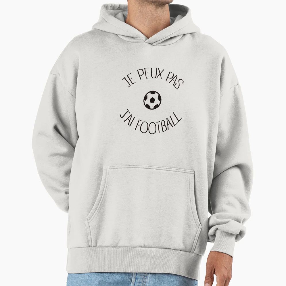 I Can Not I Have Football Hoodie - Novelty Apparel Unisex - T-Shirt, Sweatshirt, Hoodie