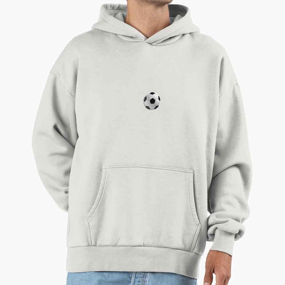 Soccer Ball Pattern Hoodie - Graphic Print Men Women - T-Shirt, Sweatshirt, Hoodie