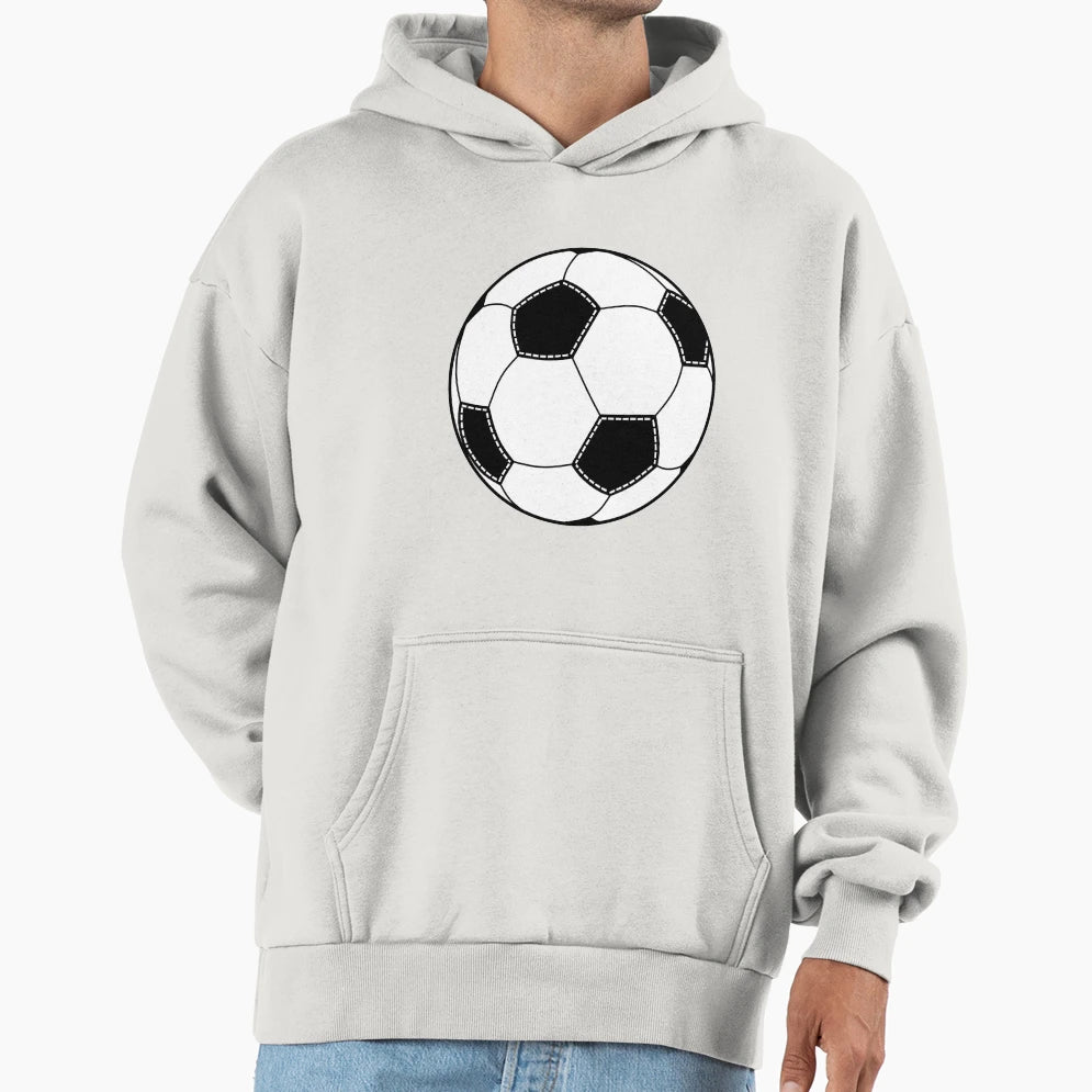 Soccer Ball Hoodie - Fun Novelty Design for Adults - T-Shirt, Sweatshirt, Hoodie
