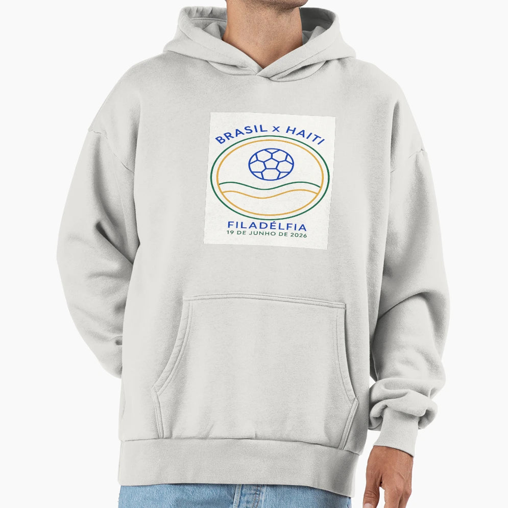 Brasil V Haiti Hoodie - Casual Everyday Wear for Adults - T-Shirt, Sweatshirt, Hoodie