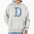 Airplane Letter D Monogram D Hoodie - Minimalist Print Unisex - T-Shirt, Sweatshirt, Hoodie