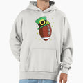 Rugby Football St Patricks Day Hoodie - Minimalist Print for Adults - T-Shirt, Sweatshirt, Hoodie