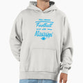 Fall Means Football Mississippi Hoodie - Casual Everyday Wear for Adults - T-Shirt, Sweatshirt, Hoodie