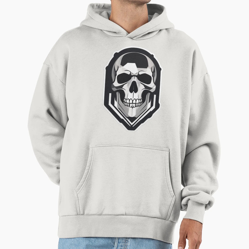 Skull Hoodie - Novelty Apparel Unisex - T-Shirt, Sweatshirt, Hoodie