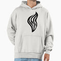 Tribal Flame Tattoo Ornament Hoodie - Trendy Graphic for Adults - T-Shirt, Sweatshirt, Hoodie