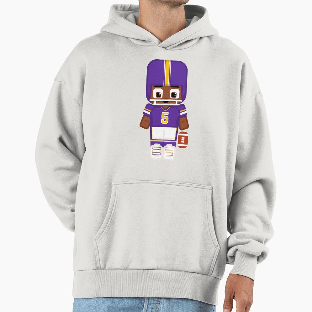 Super Sports Stars American Hoodie - Fun Novelty Design for Adults - T-Shirt, Sweatshirt, Hoodie