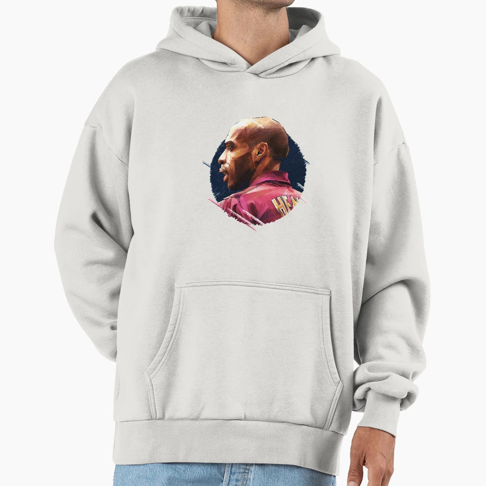 Geometric Henry Hoodie - Minimalist Print Unisex - T-Shirt, Sweatshirt, Hoodie
