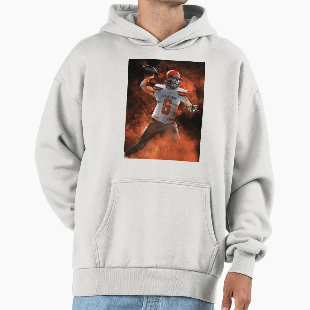 Baker M Cleveland Sports Art Hoodie - Trendy Graphic Unisex - T-Shirt, Sweatshirt, Hoodie