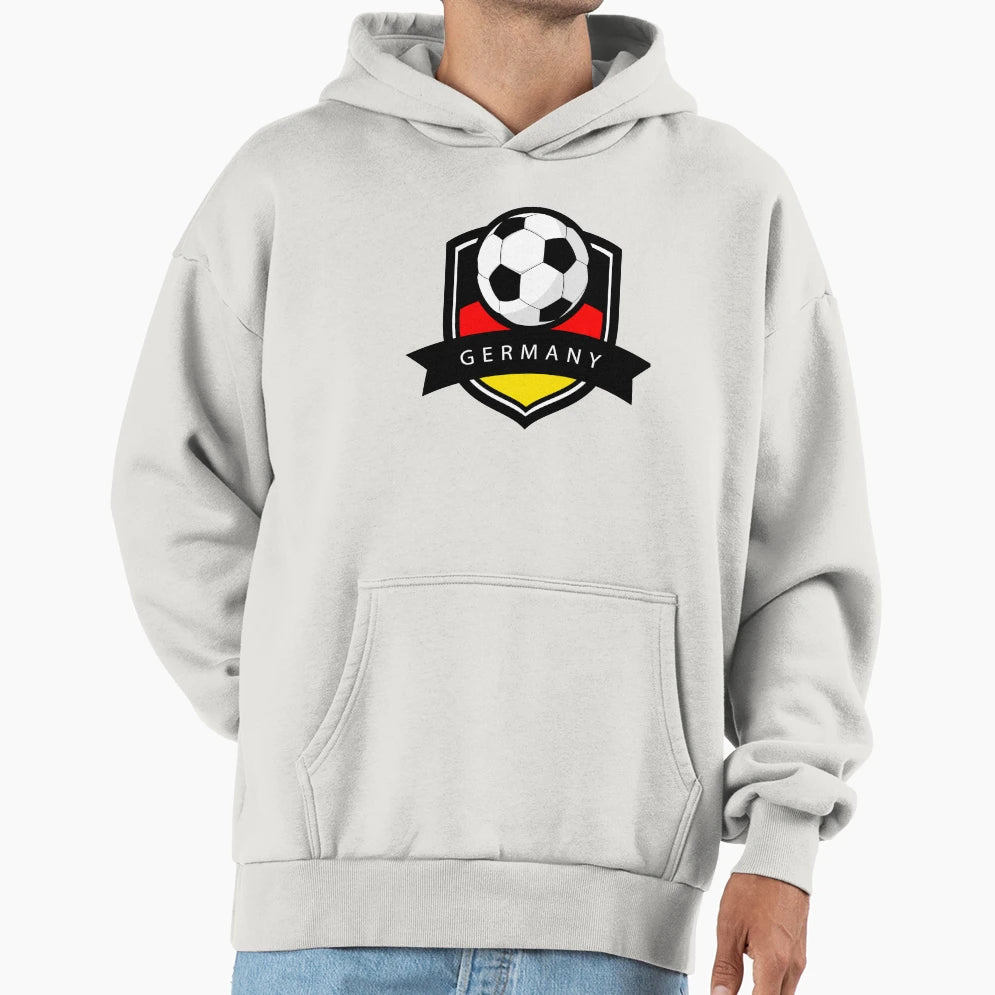 Soccer Flag Germany Hoodie - Custom Art Print Men Women - T-Shirt, Sweatshirt, Hoodie