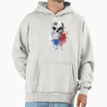 Russian Soccer Skull Hoodie - Fun Novelty Design for Adults - T-Shirt, Sweatshirt, Hoodie