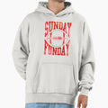 Sunday Funday Football Hoodie - Casual Everyday Wear Men Women - T-Shirt, Sweatshirt, Hoodie