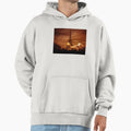 Flame Football Hoodie - Aesthetic Graphic Men Women - T-Shirt, Sweatshirt, Hoodie