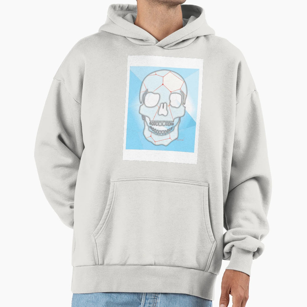 Skull Hoodie - Custom Art Print Unisex - T-Shirt, Sweatshirt, Hoodie