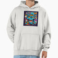 Graffiti Street Skull Hoodie - Graphic Print Men Women - T-Shirt, Sweatshirt, Hoodie