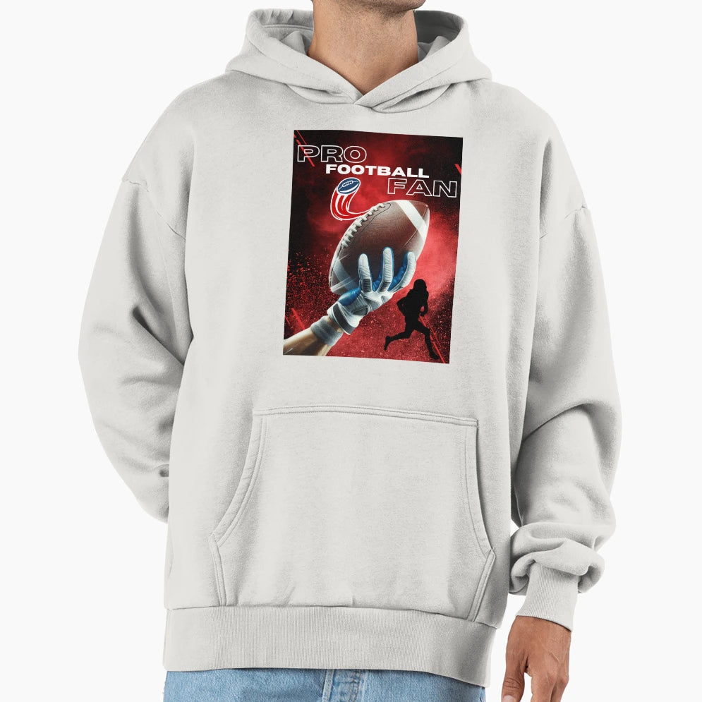 American Football Pro Football Fan Hoodie - Casual Everyday Wear Men Women - T-Shirt, Sweatshirt, Hoodie