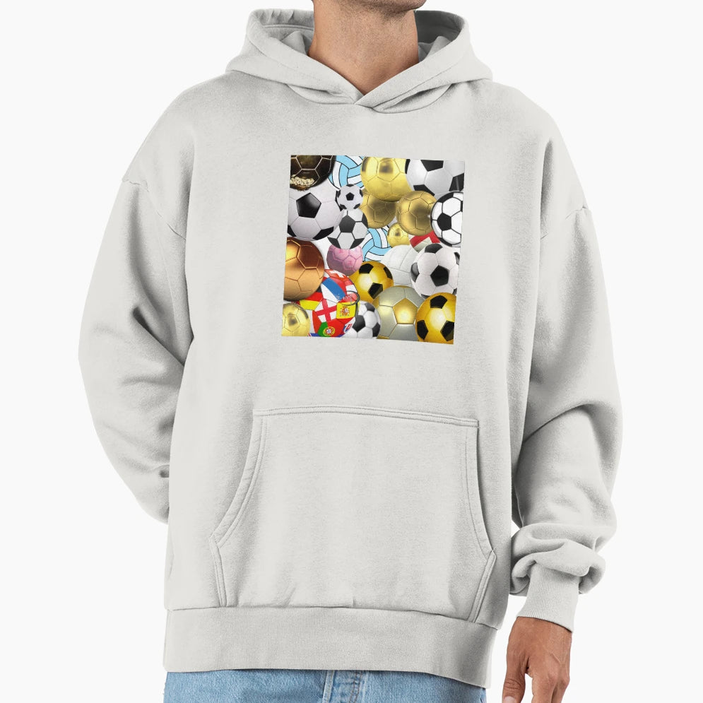 Football Crazy Hoodie - Streetwear Style for Adults - T-Shirt, Sweatshirt, Hoodie