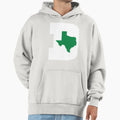 D Texas White Green Hoodie - Aesthetic Graphic Unisex - T-Shirt, Sweatshirt, Hoodie