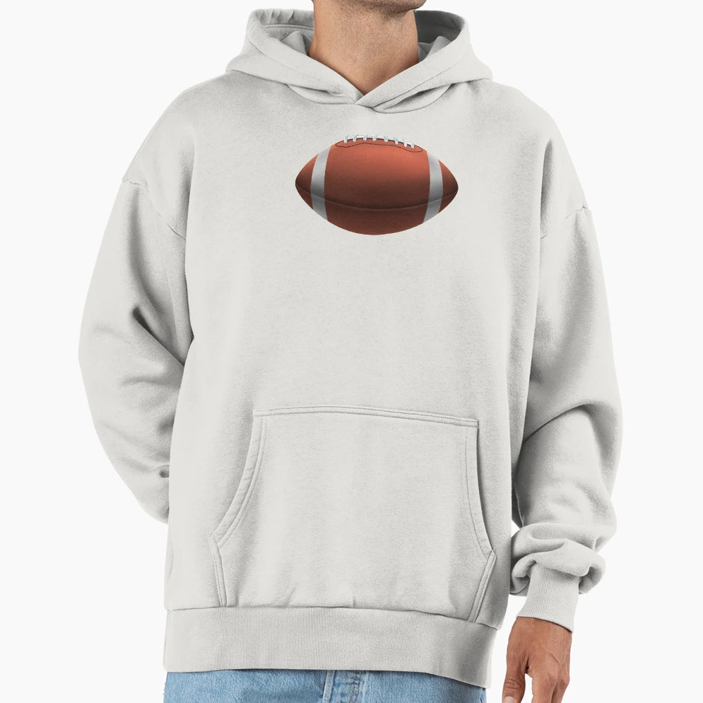 Football 1 Hoodie - Casual Everyday Wear Men Women - T-Shirt, Sweatshirt, Hoodie