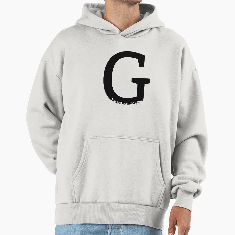 G You Lost Game Hoodie - Aesthetic Graphic Men Women - T-Shirt, Sweatshirt, Hoodie